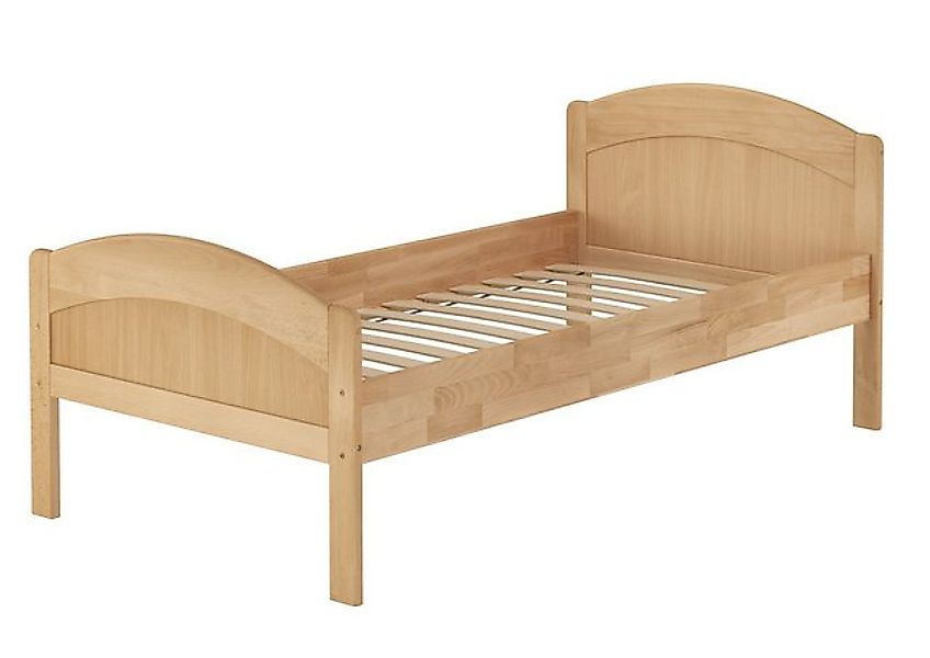 ERST-HOLZ Bett Seniorenbett Gästebett Einzel Buche massiv 100x200 geschwung günstig online kaufen