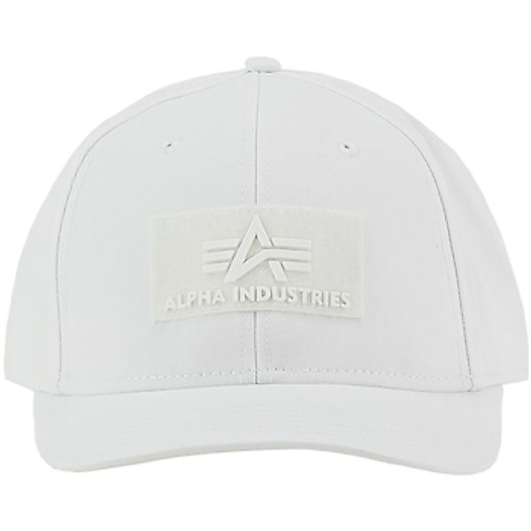 Alpha Industries  Schirmmütze Velcro Cap - white günstig online kaufen
