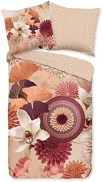 hip Wendebettwäsche "Quente" 2 Stk. Satin, Reißverschluss, Wendeoptik, Mand günstig online kaufen