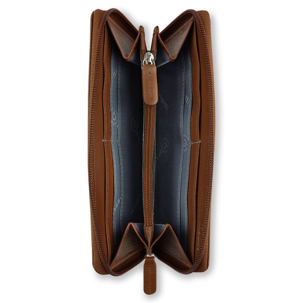 bugatti Geldbörse Banda RFID Leder Reißverschluss günstig online kaufen