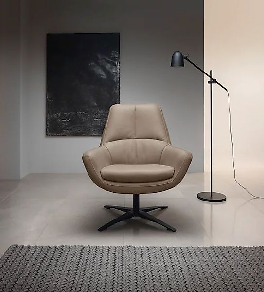 BETYPE Drehsessel »Be Organic Standard Back, Loungesessel«, in elegantem De günstig online kaufen