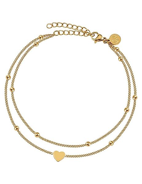 GOOD.designs Fußkette mit Anhänger (1-tlg), mit Herz-Anhänger günstig online kaufen