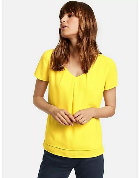 Taifun Kurzarmshirt Blusenshirt mit kurzem Arm (1-tlg) günstig online kaufen
