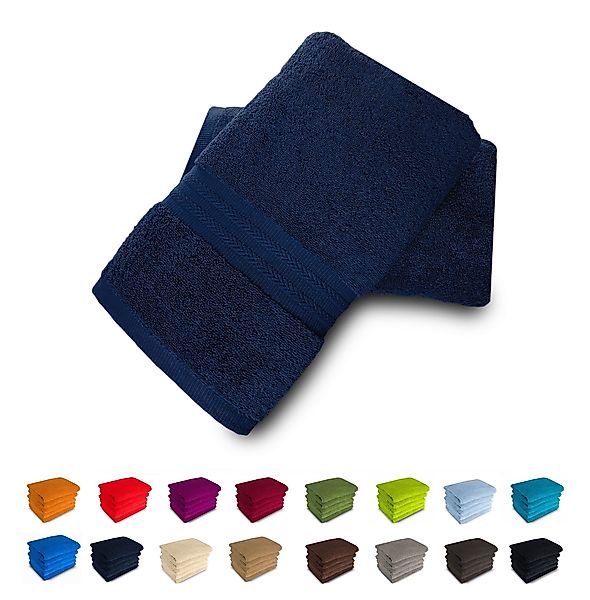 MatratzenL.A.B® Handtücher Forum 550 g/m² Blauer günstig online kaufen