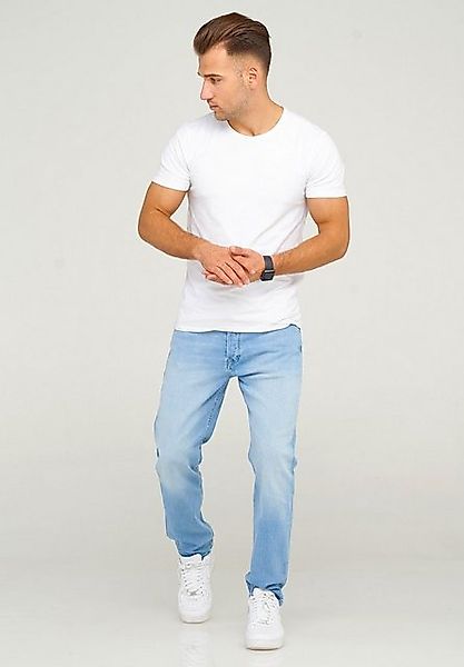 Jack & Jones 5-Pocket-Jeans JJIMIKE JJARIS Jeanshose mit Waschung Baumwolle günstig online kaufen