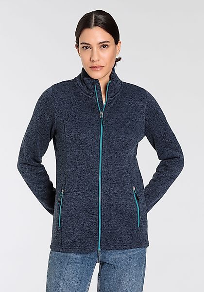 Killtec Strickfleecejacke mit Stehkragen günstig online kaufen