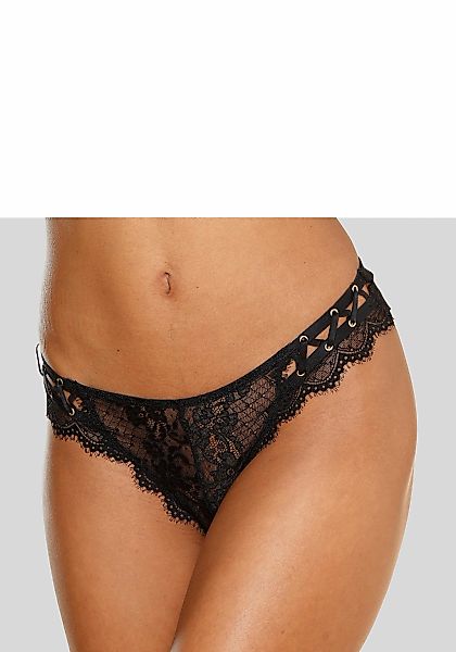 petite fleur gold String, aus dezent transparenter Spitze günstig online kaufen