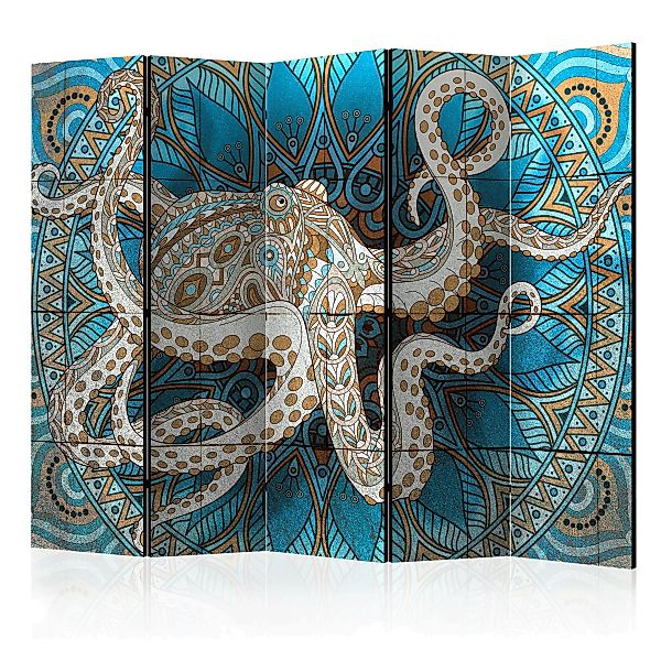 5-teiliges Paravent - Zen Octopus Ii [room Dividers] günstig online kaufen