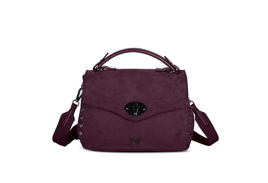 Cas8 Handtasche Rike 35200 von Cas8 aus weichem, veganem Suede und 2 Hauptf günstig online kaufen