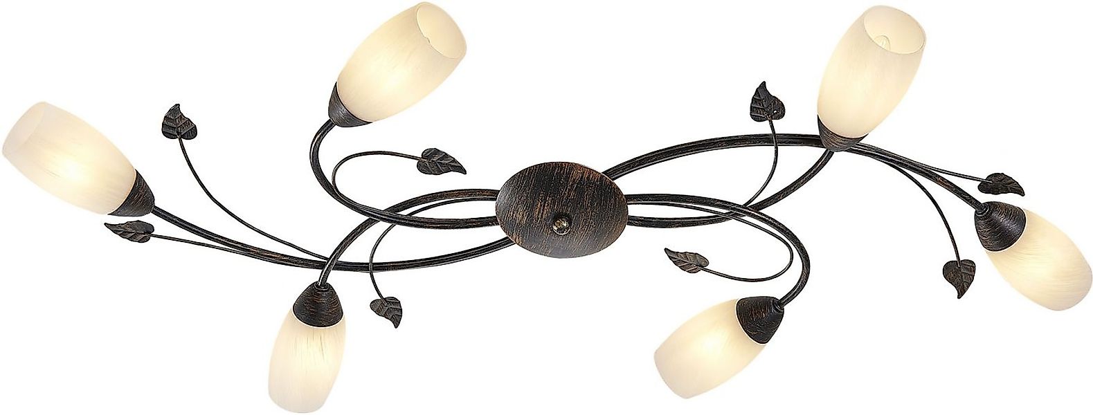 NOWA Deckenleuchte VENEZIA, ohne Leuchtmittel, Deckenlampe Wohnzimmer-Leuch günstig online kaufen