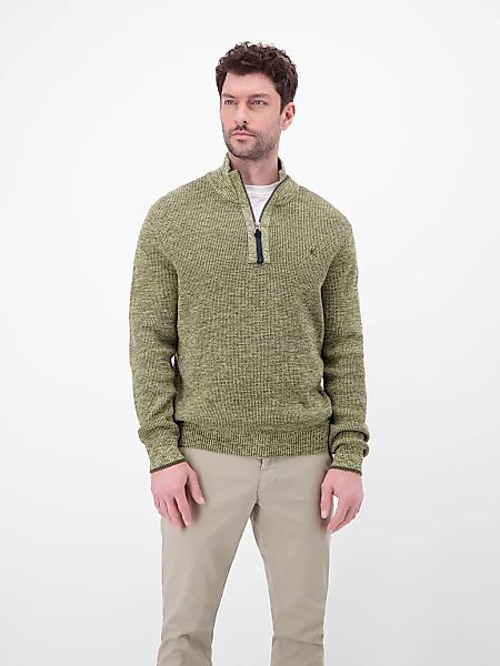 LERROS Strickpullover "Herren Troyer in Twist-Struktur" günstig online kaufen