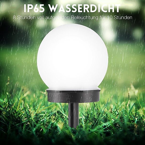 oyajia LED Solarleuchte 4/8x LED Kugellicht, günstig online kaufen