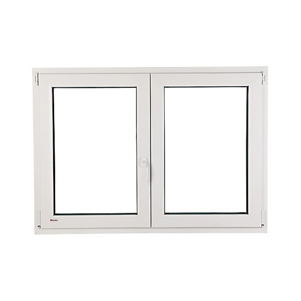 KM Meeth Kunststoff-Fenster CL70P Weiß 110 cm x 55 cm DIN Links günstig online kaufen