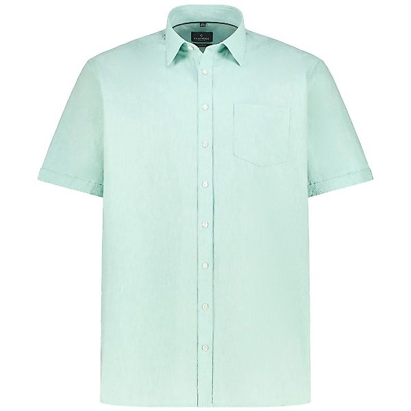 CASA MODA Freizeithemd mit Leinen Farbe grün Größe: 5XL günstig online kaufen