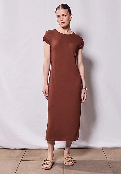 STREET ONE STUDIO Midikleid, mit Rundhalsausschnitt günstig online kaufen