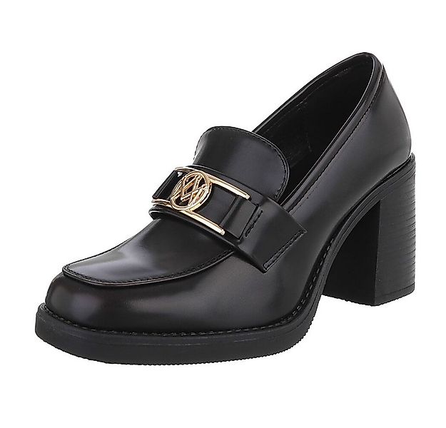 Ital-Design Elegante Absatzschuhe mit Detailverschluss für Damen High-Heel- günstig online kaufen