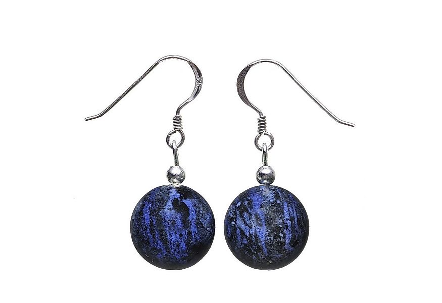 Schmuck Krone Paar Ohrhänger Ohrhänger aus Dumortierit & 925 Silber, Silber günstig online kaufen