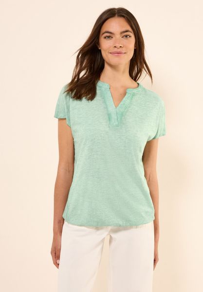 Cecil V-Shirt aus reiner Baumwolle günstig online kaufen