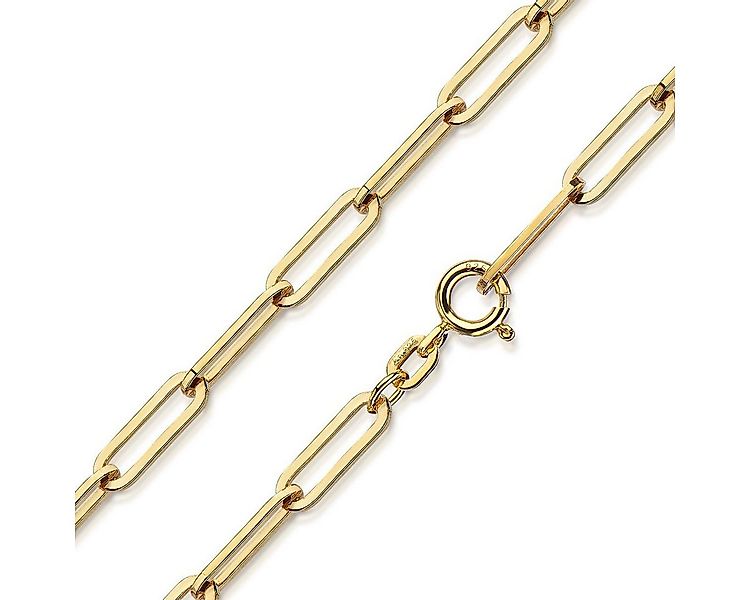 Materia Goldkette Damen Gold Ankerkette weite Glieder K21, Sterlingsilber, günstig online kaufen
