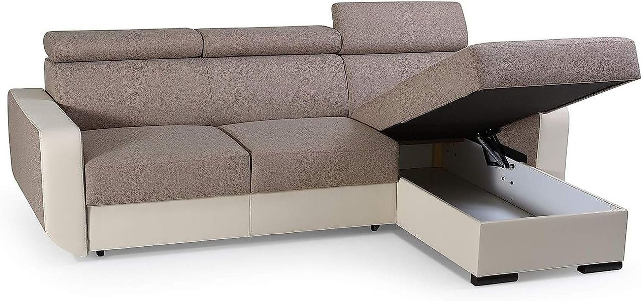 MOEBLO Ecksofa PEDRO, Universelle Ottomane Eckcouch günstig online kaufen