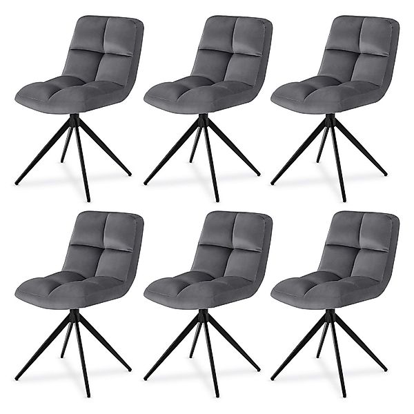 Juskys Esszimmerstuhl Dallas (6 St), 6er günstig online kaufen