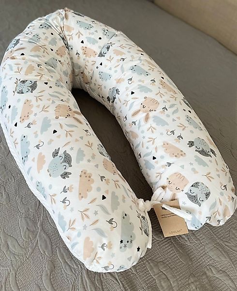 Loolay Stillkissen WAFFELPIQUE HASE Kissen Seitenschläferkissen Schwangersc günstig online kaufen