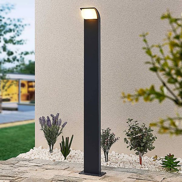 Lucande LED-Wegeleuchte Tinna, 100 cm, anthrazit, IP65 günstig online kaufen