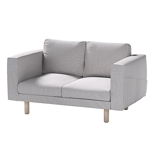 Bezug für Norsborg 2-Sitzer Sofa, beige-blau, Norsborg 2-Sitzer Sofabezug, günstig online kaufen