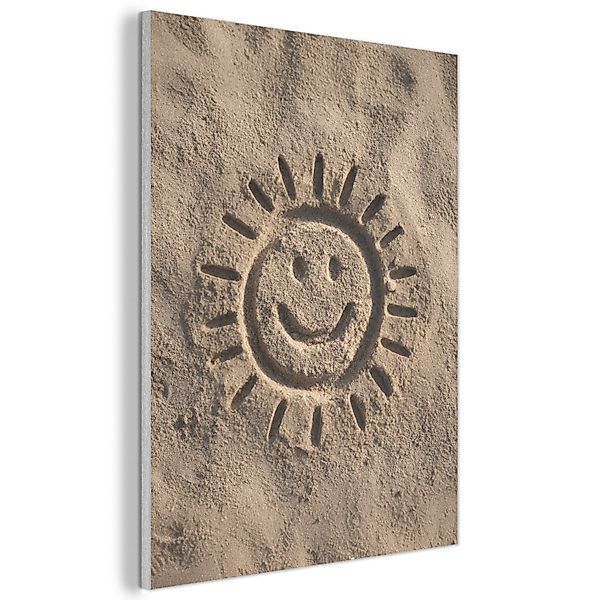 MuchoWow Gemälde Gesicht - Sonne - günstig online kaufen