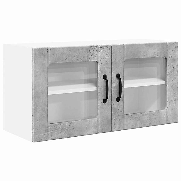 vidaXL Küchenwandschrank Beton Grau 80 x 31 x 40 cm Holzwerkstoff 885298 günstig online kaufen
