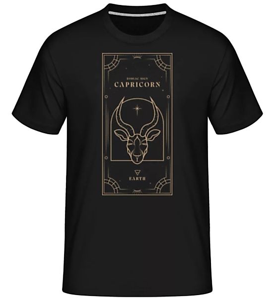 Art Deco Zodiac Sign Capricorn · Shirtinator Männer T-Shirt günstig online kaufen
