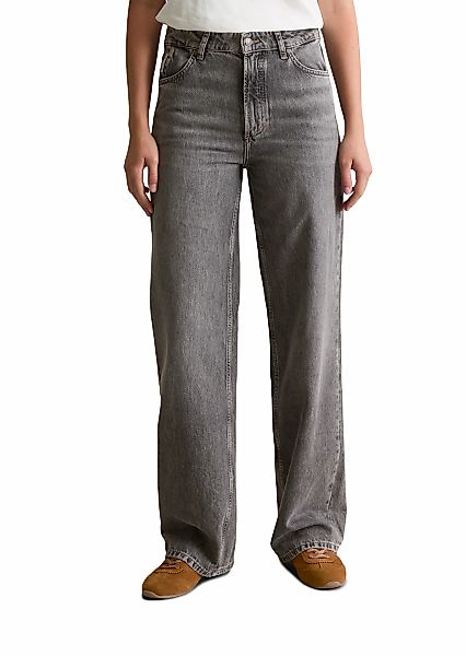 Marc OPolo DENIM Weite Jeans "Tomma" aus Bio-Baumwolle ohne Stretch, High W günstig online kaufen