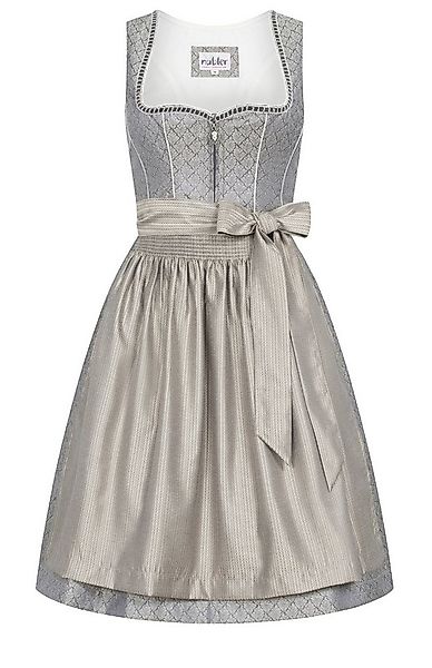 Nübler Trachtenkleid Midi Dirndl Georgina in Graphite von Nübler günstig online kaufen