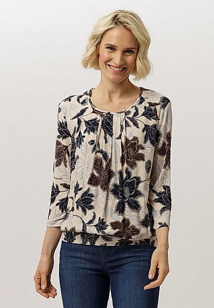 FRANK WALDER Blusenshirt mit aparter Faltenpartie günstig online kaufen