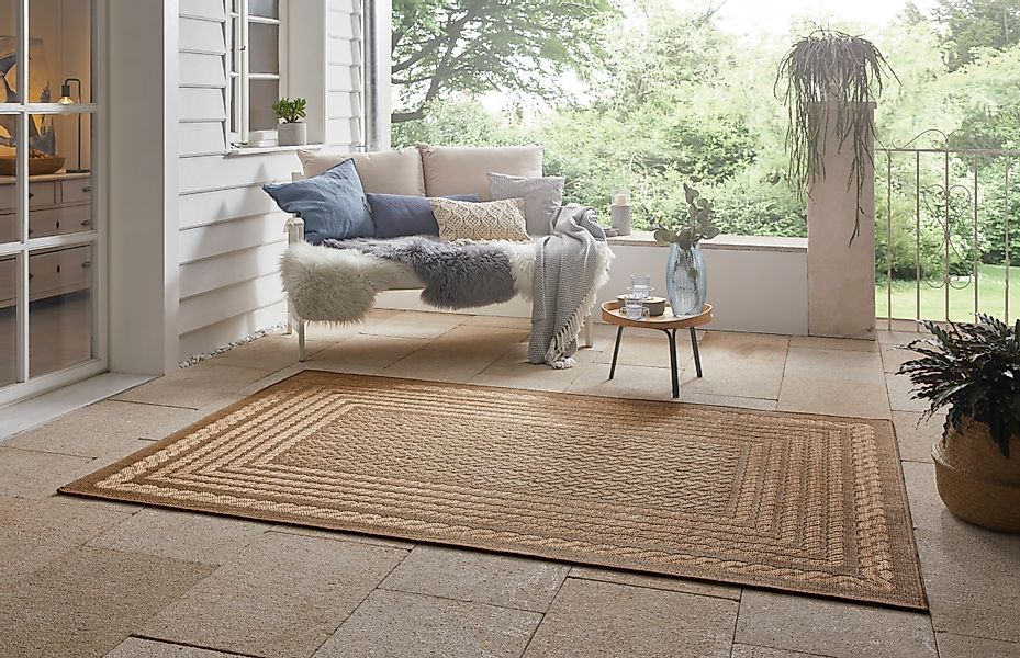 NORTHRUGS Teppich »Limonero«, rechteckig, 6 mm Höhe, In-& Outdoor, Flachgew günstig online kaufen