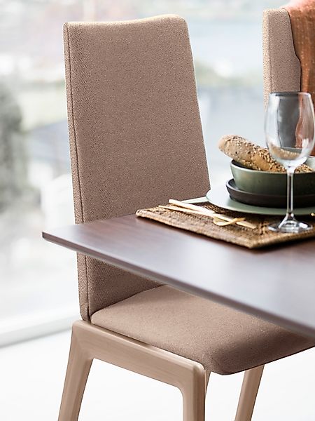 Stressless® Polsterstuhl »Laurel«, ROHLEDER Stoff Q2 FARON, High Back, Größ günstig online kaufen