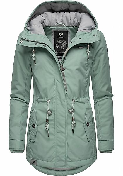 Ragwear Winterjacke "Monadis Black Label" mitKapuze stylischer Winterparka günstig online kaufen