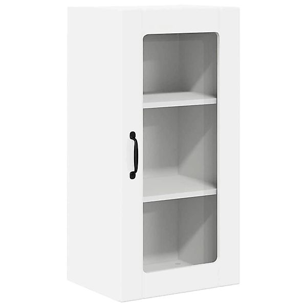 vidaXL Küchenwandschrank Hochglanz Weiß 40 x 31 x 80 cm Holzwerkstoff 88534 günstig online kaufen
