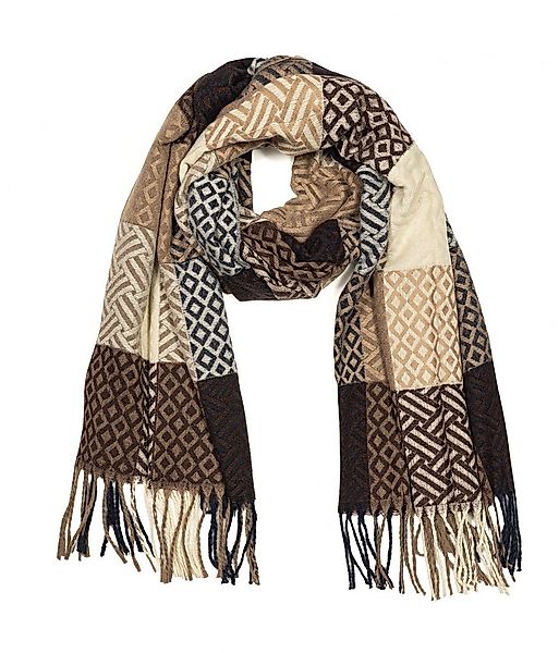 Cassandra Accessoires Schal Winterschal "Karo", mit Mustermix günstig online kaufen