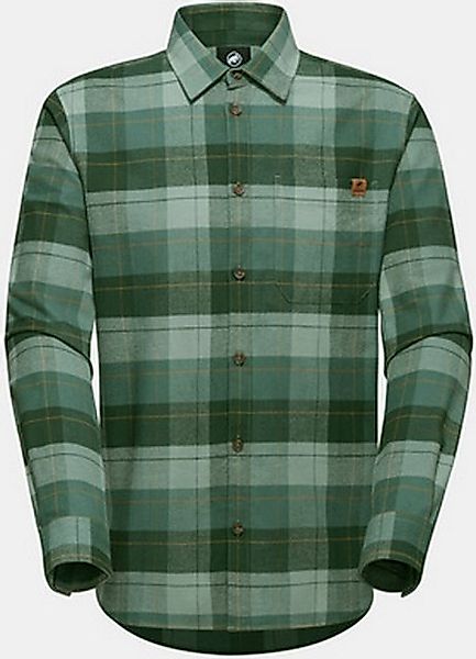 Mammut Langarmhemd Trovat Longsleeve Shirt Men dark jade-woods günstig online kaufen