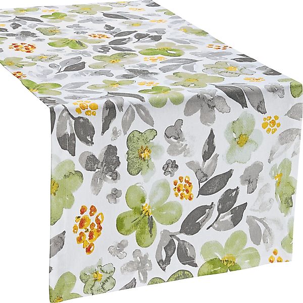 REDBEST Tischdecke Tischläufer, Baumwolle Blumen günstig online kaufen