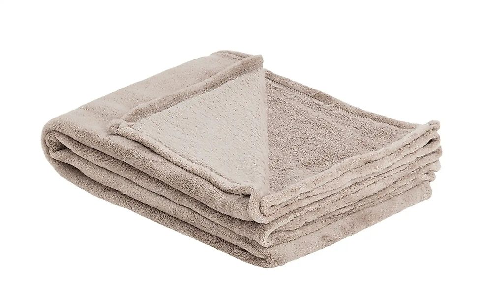 como Coralfleecedecke  Emely ¦ grau ¦ Synthetik ¦ Maße (cm): B: 130 Dekokis günstig online kaufen