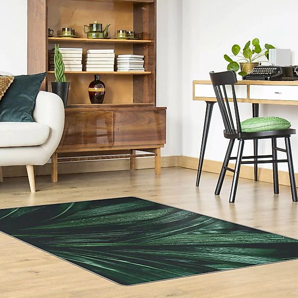 Teppich Grüne Palmenblätter günstig online kaufen