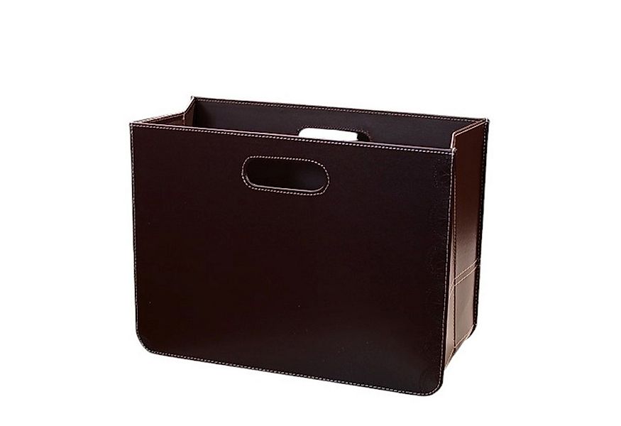 DESIGN DELIGHTS Zeitungsständer DESIGN ZEITUNGSKORB "BUSINESS", braun, 30,5 günstig online kaufen