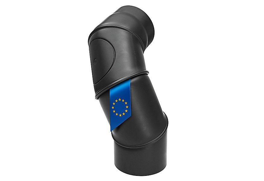 Raik Ofenrohr Raik Rauchrohrbogen Ofenrohr 150mm - Multibogen schwarz, Boge günstig online kaufen