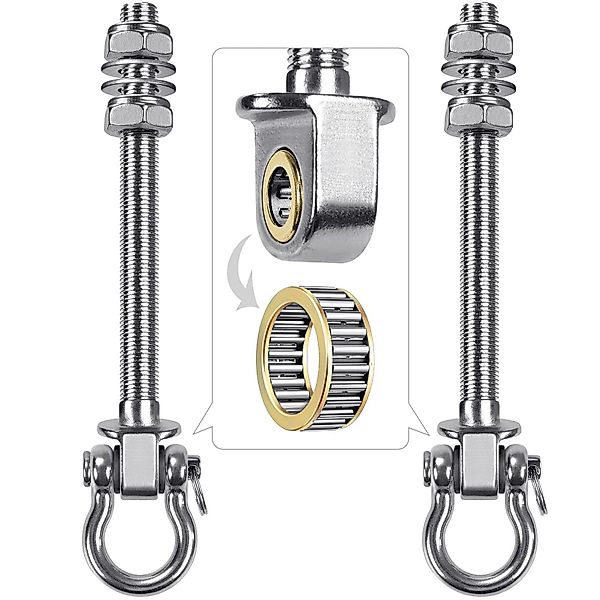 Coonoor Deckenhalter Deckenhaken Schwerlast Schaukelhaken Schaukel, günstig online kaufen