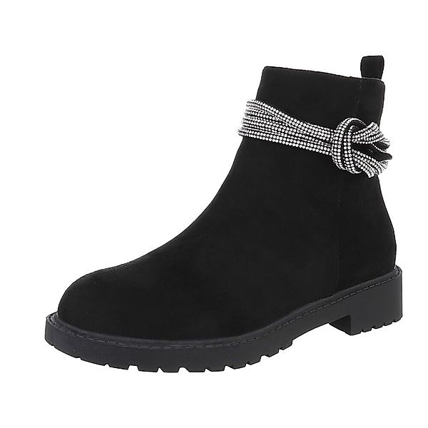 Ital-Design Damen Freizeit Stiefelette (87108775) Blockabsatz günstig online kaufen