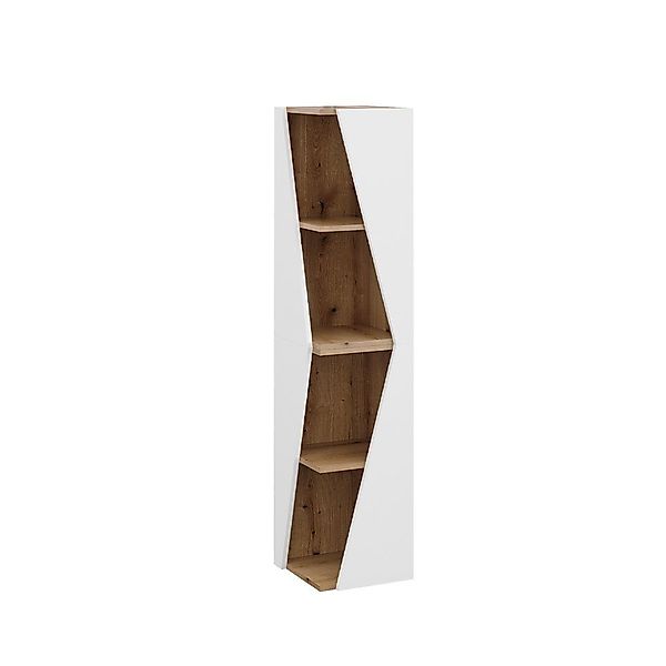 Vicco Hochschrank Benno, Weiß/Eiche, 31.6 x günstig online kaufen