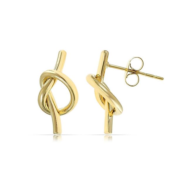 Made by Nami Ohrstecker-Set Knoten Gold oder Silber Ohrringe Damen aus Chir günstig online kaufen