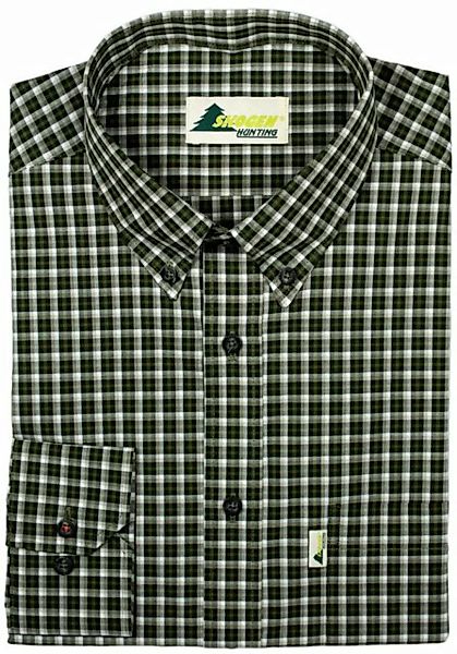 Skogen Karohemd Karo-Langarmhemd aus 100 % Baumwolle Jagdhemd Herren von Oe günstig online kaufen